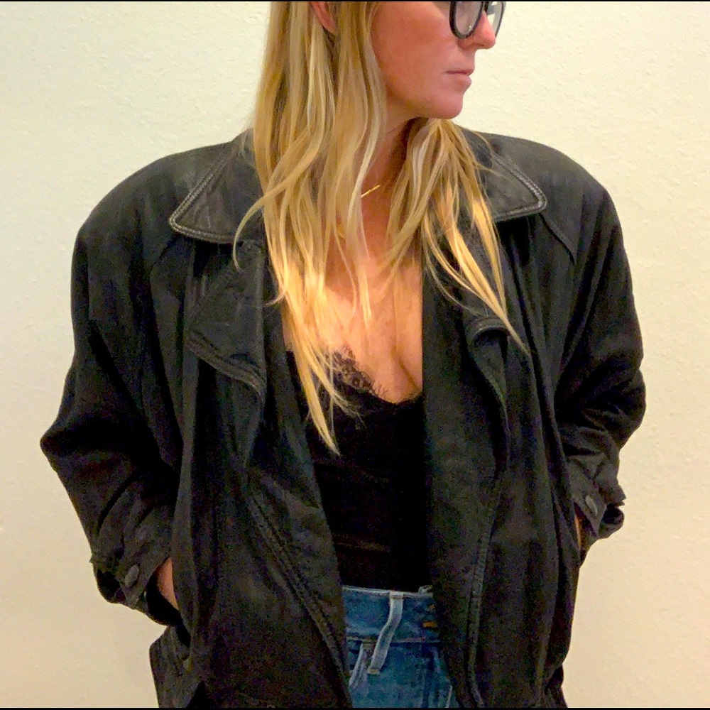 Amazing 1980’s Vintage Leather Jacket!